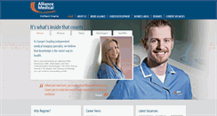 Desktop Screenshot of inside.alliancemedical.co.uk